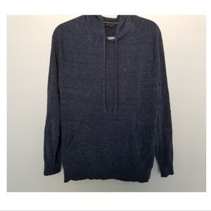 Banana Republic blue drawstring hoodie.